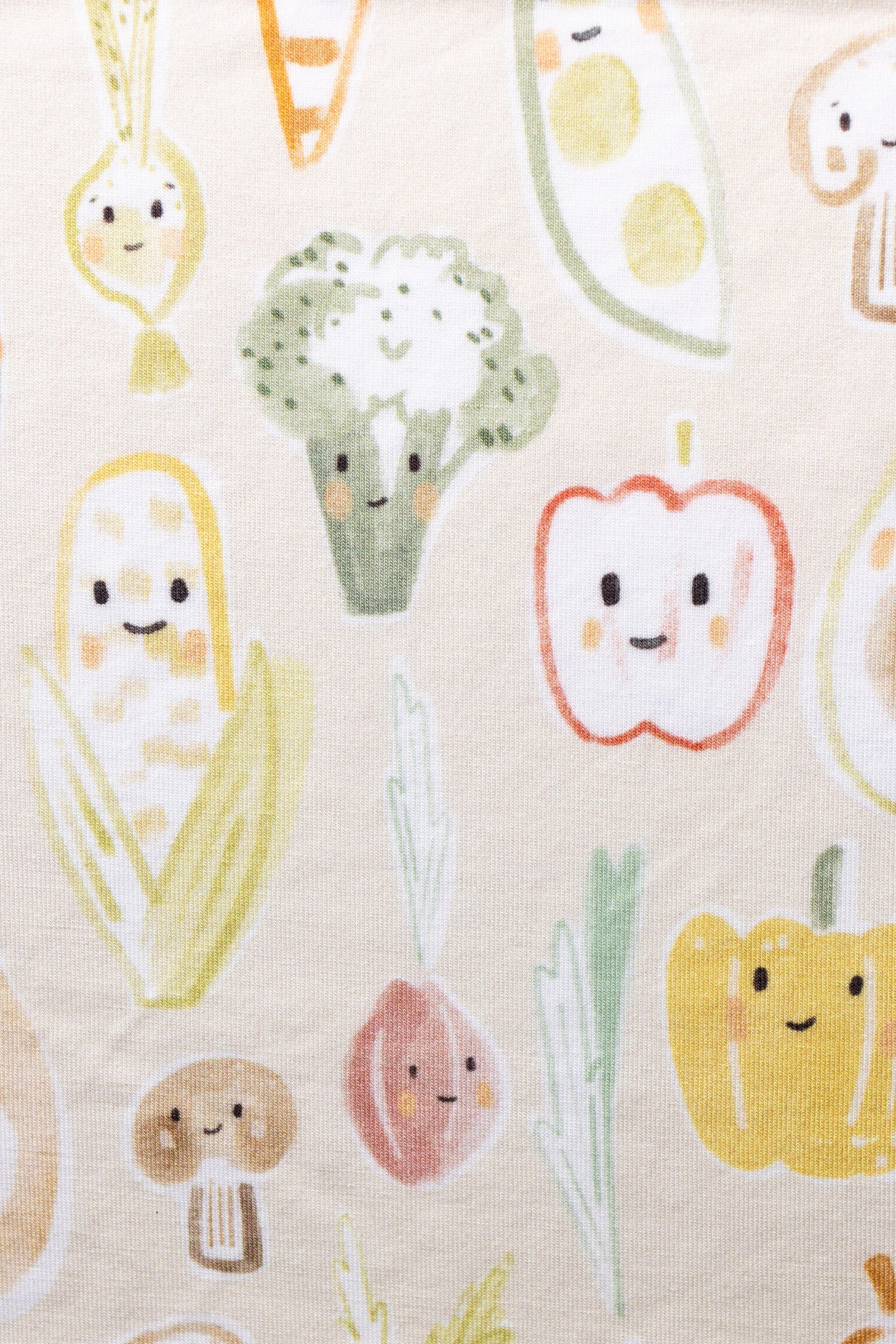 Vegetable Soiree Two-Piece Bamboo Set